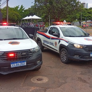 Defesa Civil atua durante todo o Pruden Folia 2026 e contribui para evento seguro no Parque do Povo